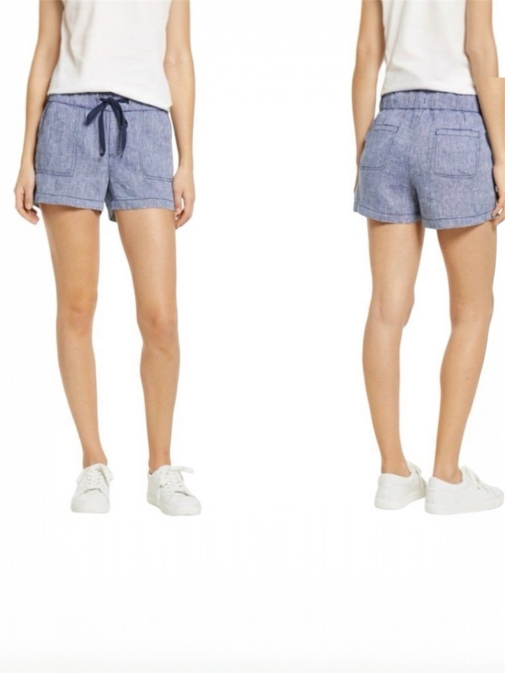 Caslon linen shorts
